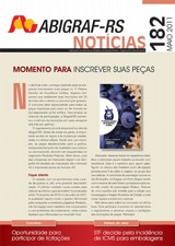 Capa do informativo nº 182